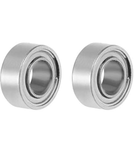 uxcell SR188ZZ Stainless Steel Ball Bearing 1/4-inchx1/2